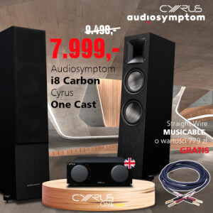 Cyrus One Cast+ Audiosymptom i8 Carbon 400 x 400