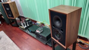 Kultura Dźwięku Jazz 1 PRO - test. Kolumny w czasie testu (fot. wstereo.pl)