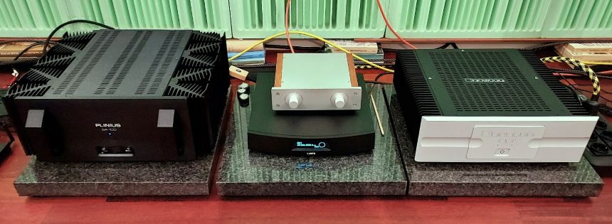 Bryston 4B³ - test. Bezpośrednio porównywałem z Pliniusem, To zupełnie inne szkoły grania (fot. wstereo.pl)