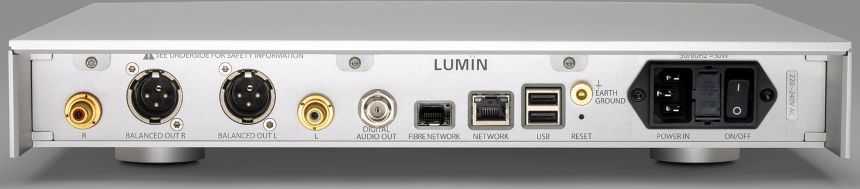 Lumin T3x - test. Urządzenie z tyłu (fot. Lumin)