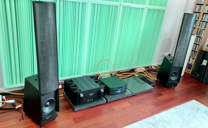 Lumin T3x - test. Urządzenia w czasie testu (fot. wstereo.pl)